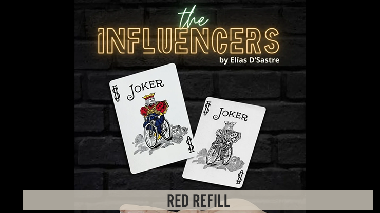The Influencers Refill by Elias D'Sastre (Red) by Murphy's Magic Supplies, Inc.
