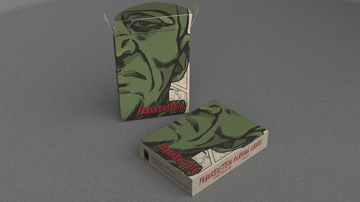 Frankenstein Series Comic Edition (Gilded) Playing Cards by Murphy's Magic Supplies, Inc.