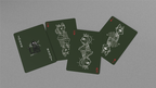 Schrodinger's Cat: Alive Green Edition Playing Cards by Murphy's Magic Supplies, Inc.
