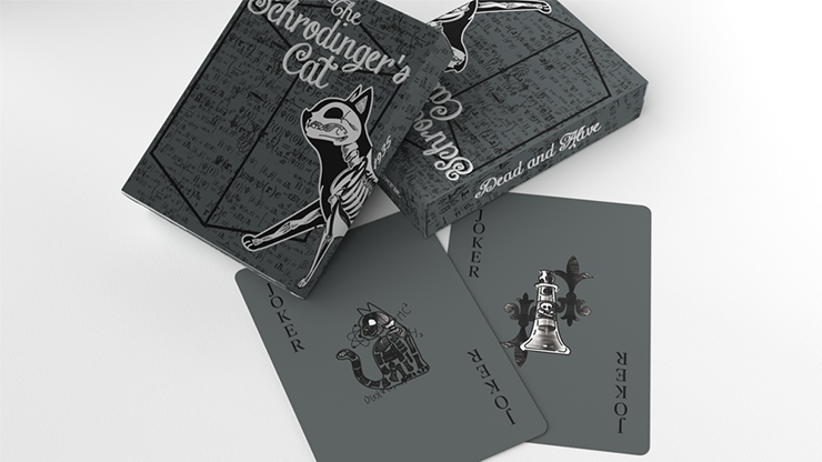 Schrodinger's Cat: Dead and Alive Edition Playing Cards by Murphy's Magic Supplies, Inc.