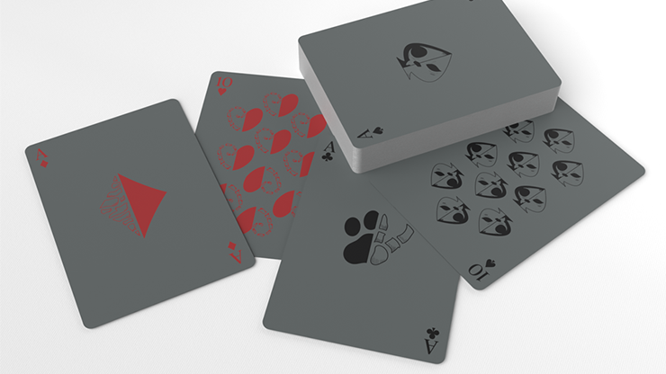Schrodinger's Cat: Dead and Alive Edition Playing Cards by Murphy's Magic Supplies, Inc.