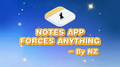 Notes App Forces Anything by Richard Zeng & Bacon Magic by Murphy's Magic Supplies, Inc.