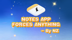 Notes App Forces Anything by Richard Zeng & Bacon Magic by Murphy's Magic Supplies, Inc.