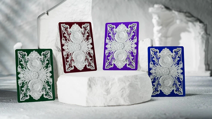 Alabaster Athena HOLO Playing Cards by TCC Fashion by Murphy's Magic Supplies, Inc.