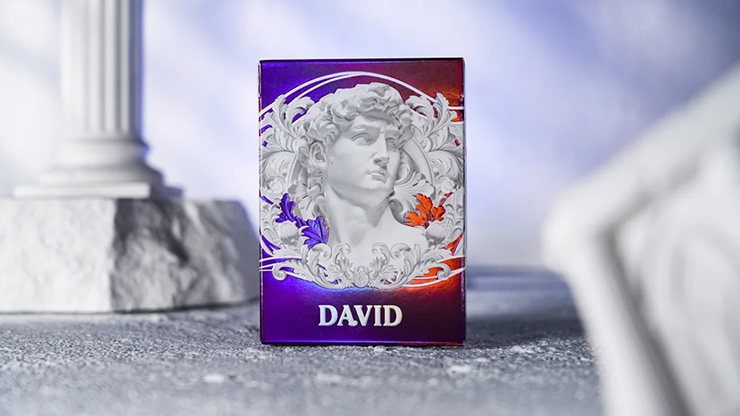 Alabaster David HOLO Playing Cards by TCC Fashion by Murphy's Magic Supplies, Inc.