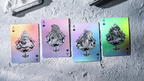 Alabaster Michelangelo HOLO Playing Cards by TCC Fashion by Murphy's Magic Supplies, Inc.