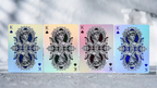 Alabaster Michelangelo HOLO Playing Cards by TCC Fashion by Murphy's Magic Supplies, Inc.