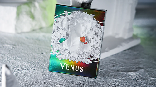 Alabaster Venus HOLO Playing Cards by TCC Fashion by Murphy's Magic Supplies, Inc.