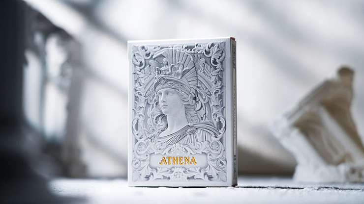 Alabaster Athena Luxury Playing Cards by TCC Fashion by Murphy's Magic Supplies, Inc.