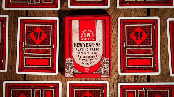 New Year Playing Cards by Smooth Writing by Murphy's Magic Supplies, Inc.