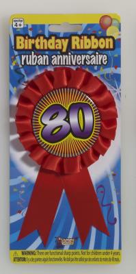Birthday Winner Ribbon Award Accessory by HalloweenStore.com