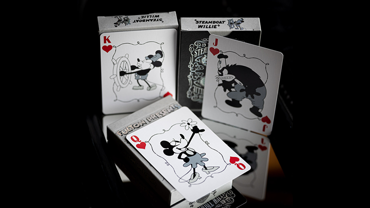 FULTON PRESENTS STEAMBOAT WILLIE PLAYING CARDS by Murphy's Magic Supplies, Inc.