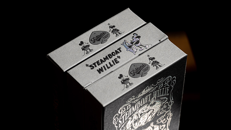 FULTON PRESENTS STEAMBOAT WILLIE PLAYING CARDS by Murphy's Magic Supplies, Inc.