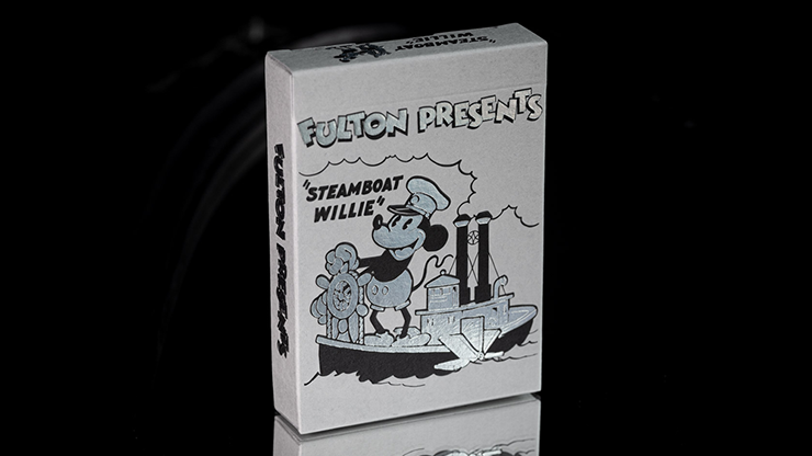 FULTON PRESENTS STEAMBOAT WILLIE PLAYING CARDS by Murphy's Magic Supplies, Inc.