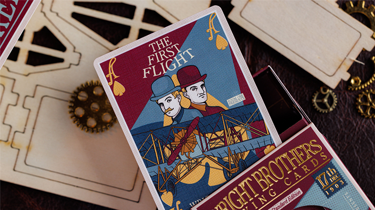 Standard Edition Wright Brothers (Fig. 1) Playing Cards by Murphy's Magic Supplies, Inc.