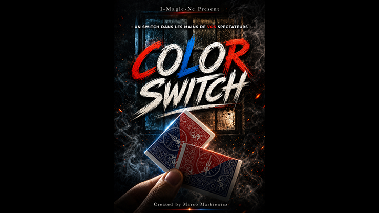 Color Switch (Blue) by Marco Markiewicz by Murphy's Magic Supplies, Inc.