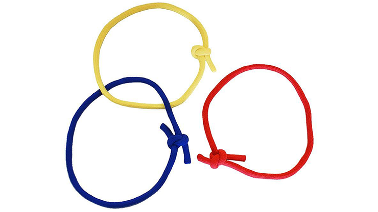 Three Color Linking Ropes by Vincenzo Di Fatta by Murphy's Magic Supplies, Inc.