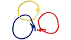 Three Color Linking Ropes by Vincenzo Di Fatta by Murphy's Magic Supplies, Inc.
