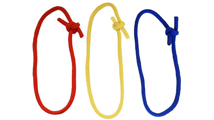Three Color Linking Ropes by Vincenzo Di Fatta by Murphy's Magic Supplies, Inc.