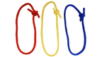 Three Color Linking Ropes by Vincenzo Di Fatta by Murphy's Magic Supplies, Inc.