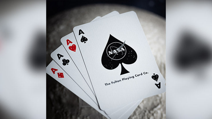 NASA BLACK HOLE "MEATBALL" LOGO PLAYING CARDS by Murphy's Magic Supplies, Inc.