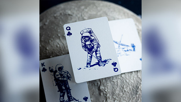 NASA HOLOGRAPHIC FOIL "MEATBALL" LOGO PLAYING CARDS by Murphy's Magic Supplies, Inc.