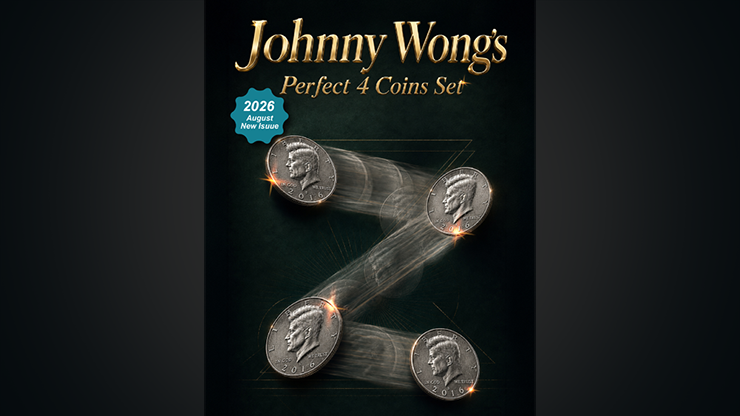 Johnny Wong's Perfect 4 Coins Set by Murphy's Magic Supplies, Inc.