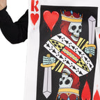King & Queen of Hearts Card Adult Couples Costume Set by HalloweenStore.com