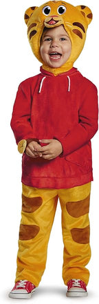 Daniel Tiger's Neighborhood Daniel Tiger Deluxe Toddler Costume 2T by HalloweenStore.com