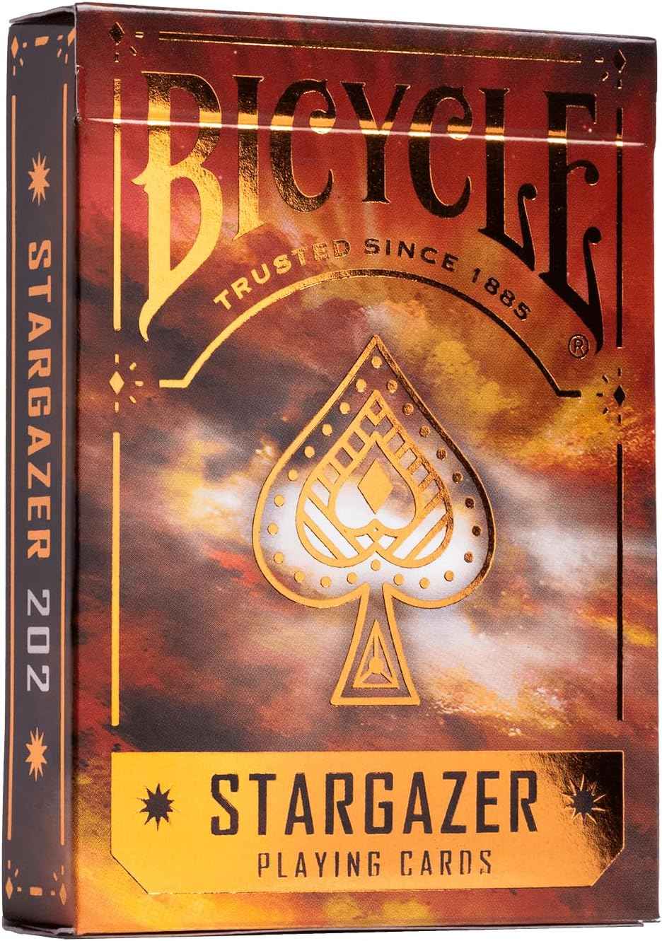 Bicycle Stargazer 204 Playing Cards – Premium Cosmic‑Themed Poker‑Size Deck of Cards with Air‑Cushion Finish, Collectible Space Galaxy Design for Cardistry, Magic Tricks, and Game Night