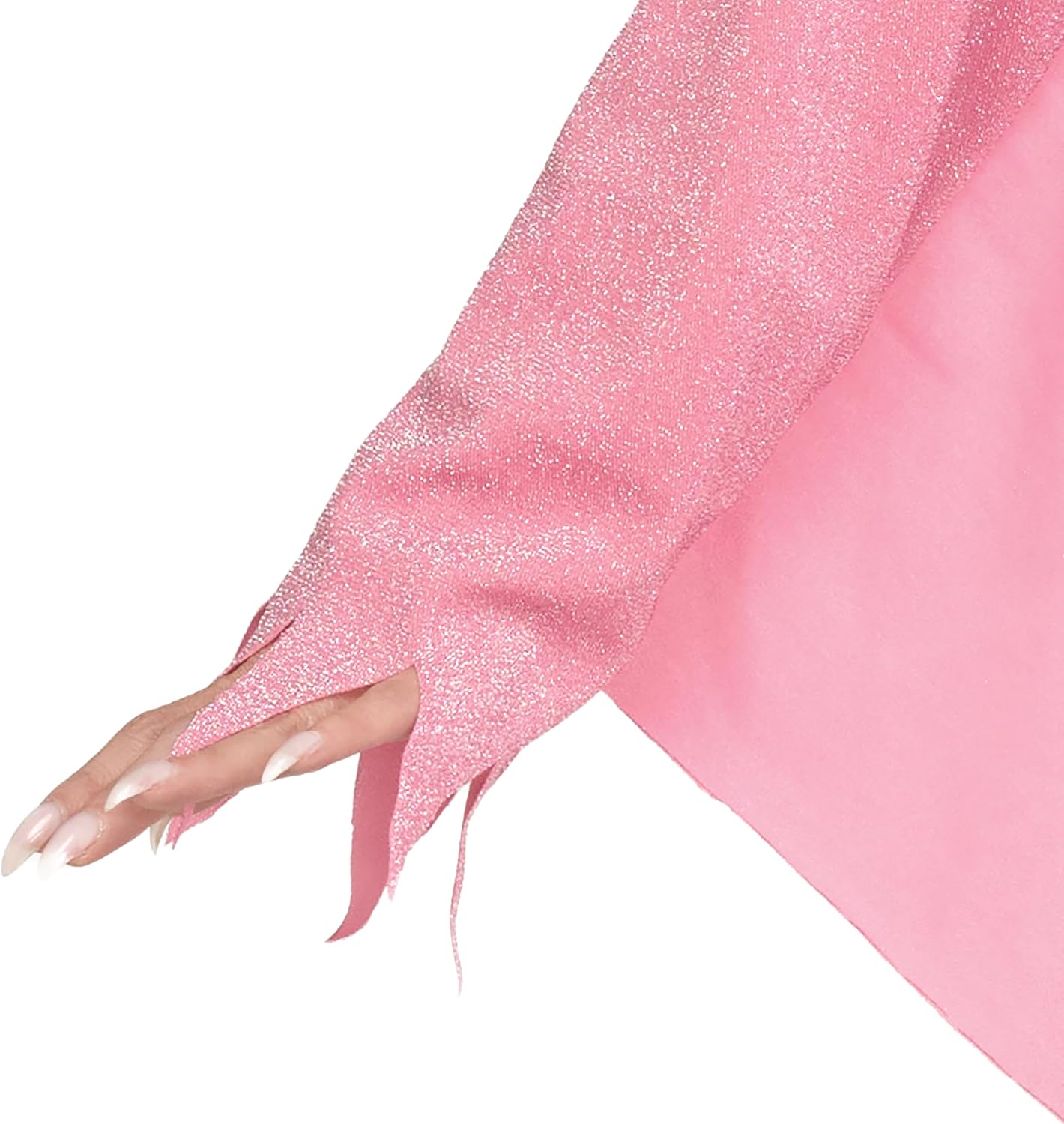 Ghost Face Adult Pink Glitter Costume by HalloweenStore.com