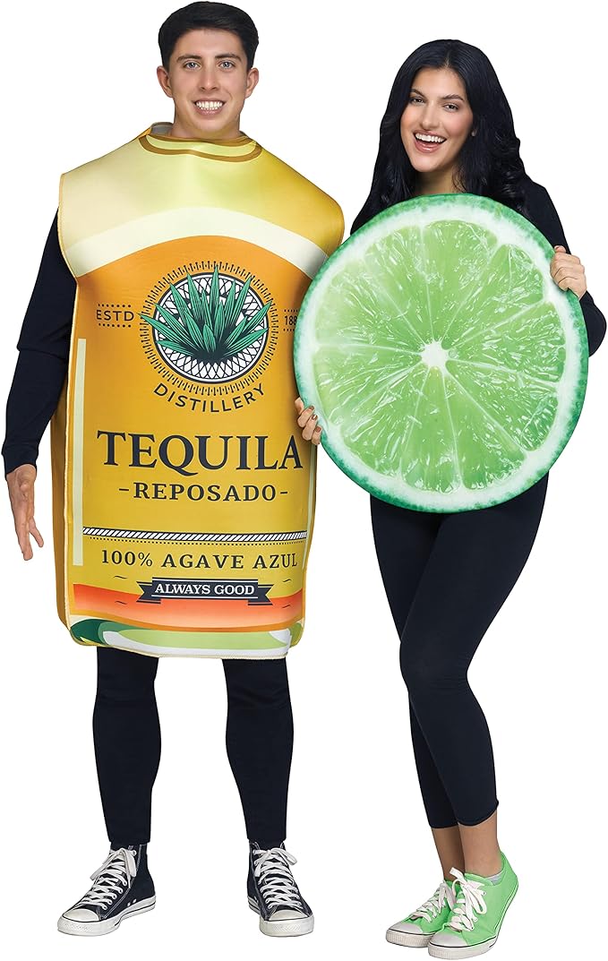 Tequila & Lime Couple Adult Costume Set by HalloweenStore.com