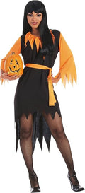 Pumpkin Witch Vampiress Adult Costume by HalloweenStore.com