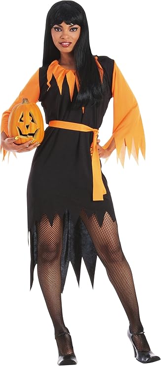 Pumpkin Witch Vampiress Adult Costume by HalloweenStore.com