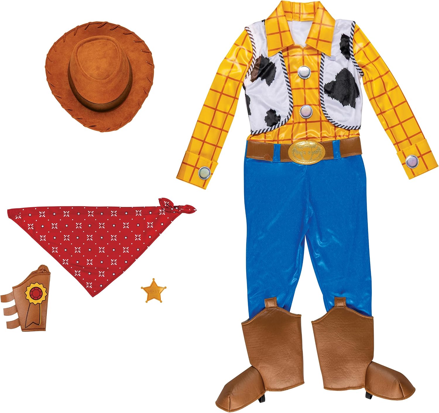 Toy Story Official Woody Boys Costume by HalloweenStore.com