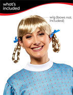 Kirsten Larson Blonde Braided Ponytail Wig American Girl Doll by HalloweenStore.com