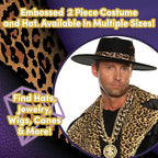 Men's 70's Black Velvet Pimp Suit High Roller Pimp Daddy Adult Costume by HalloweenStore.com