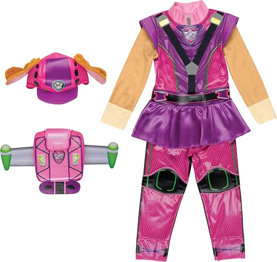 Skye Official Paw Patrol Dino Movie 3 Costume by HalloweenStore.com