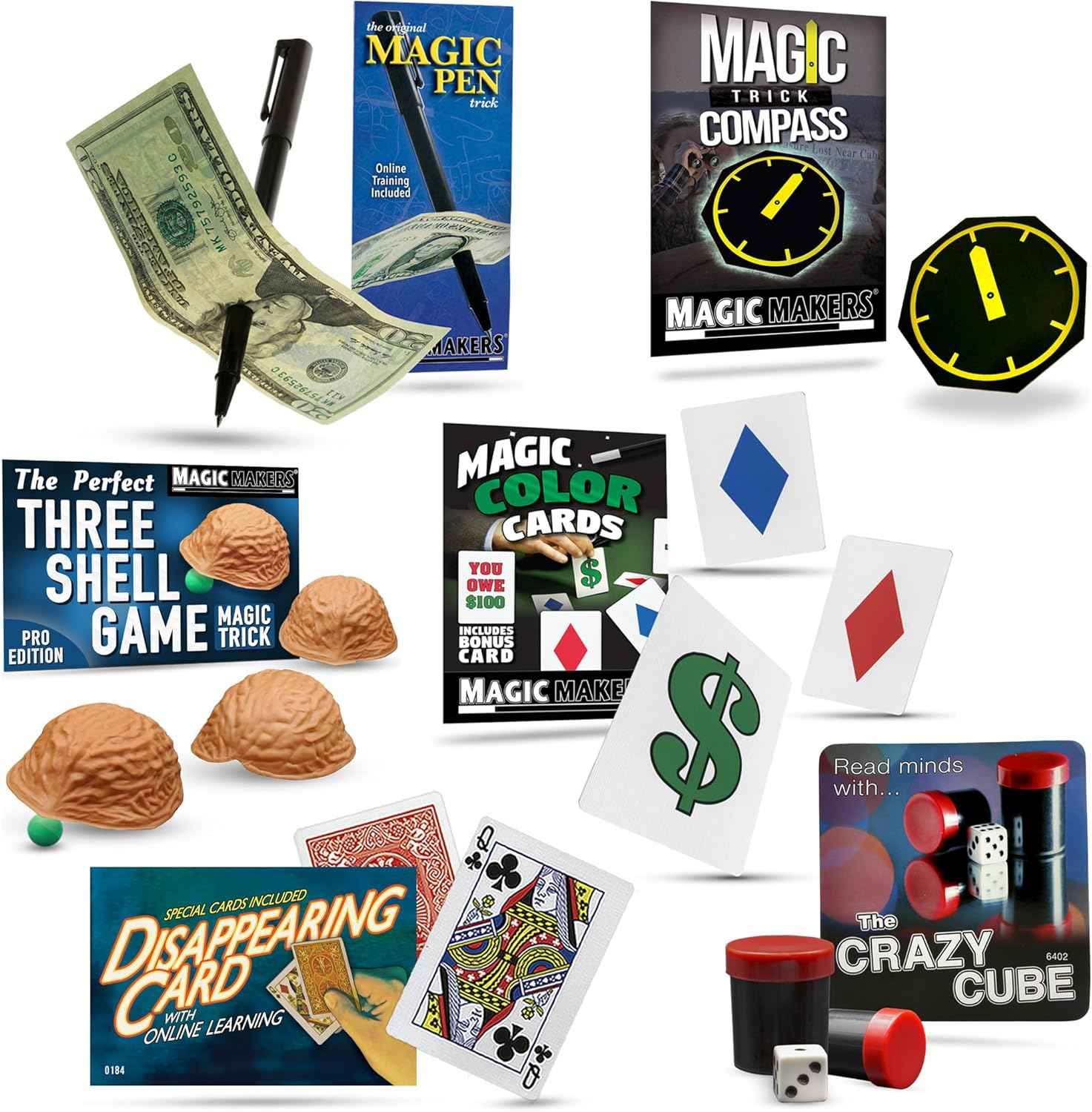The Cool Street Magic Kit - Ultimate Magic Set for Getting Started in Magic