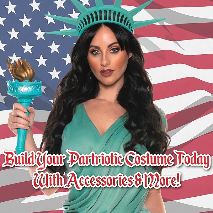 Sexy Lady Liberty Statue of Liberty Women's Patriotic Costume by HalloweenStore.com