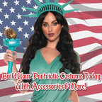 Sexy Lady Liberty Statue of Liberty Women's Patriotic Costume by HalloweenStore.com