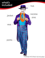 Deluxe Joker DC 1989 Batman Mens Costume by HalloweenStore.com