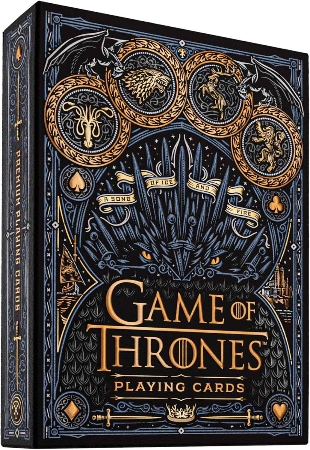 theory11 Game of Thrones Playing Cards, Premium Playing Cards, Poker Size Standard Index, Luxury Playing Cards