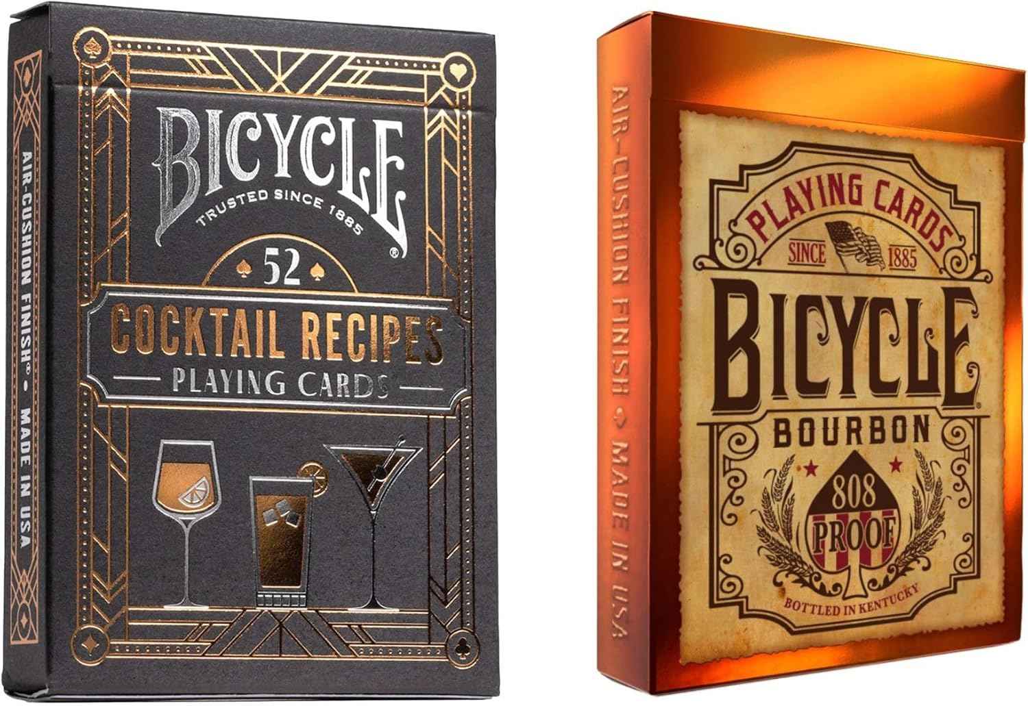 Bicycle Bourbon Playing Cards Brown