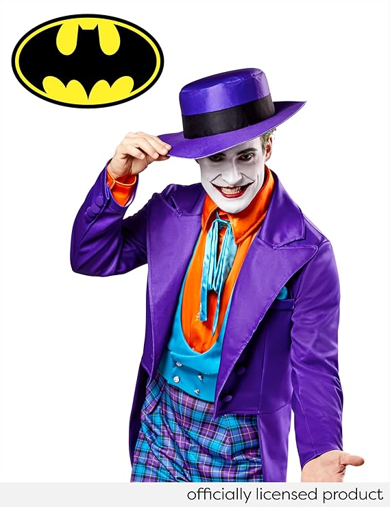 Deluxe Joker DC 1989 Batman Mens Costume by HalloweenStore.com