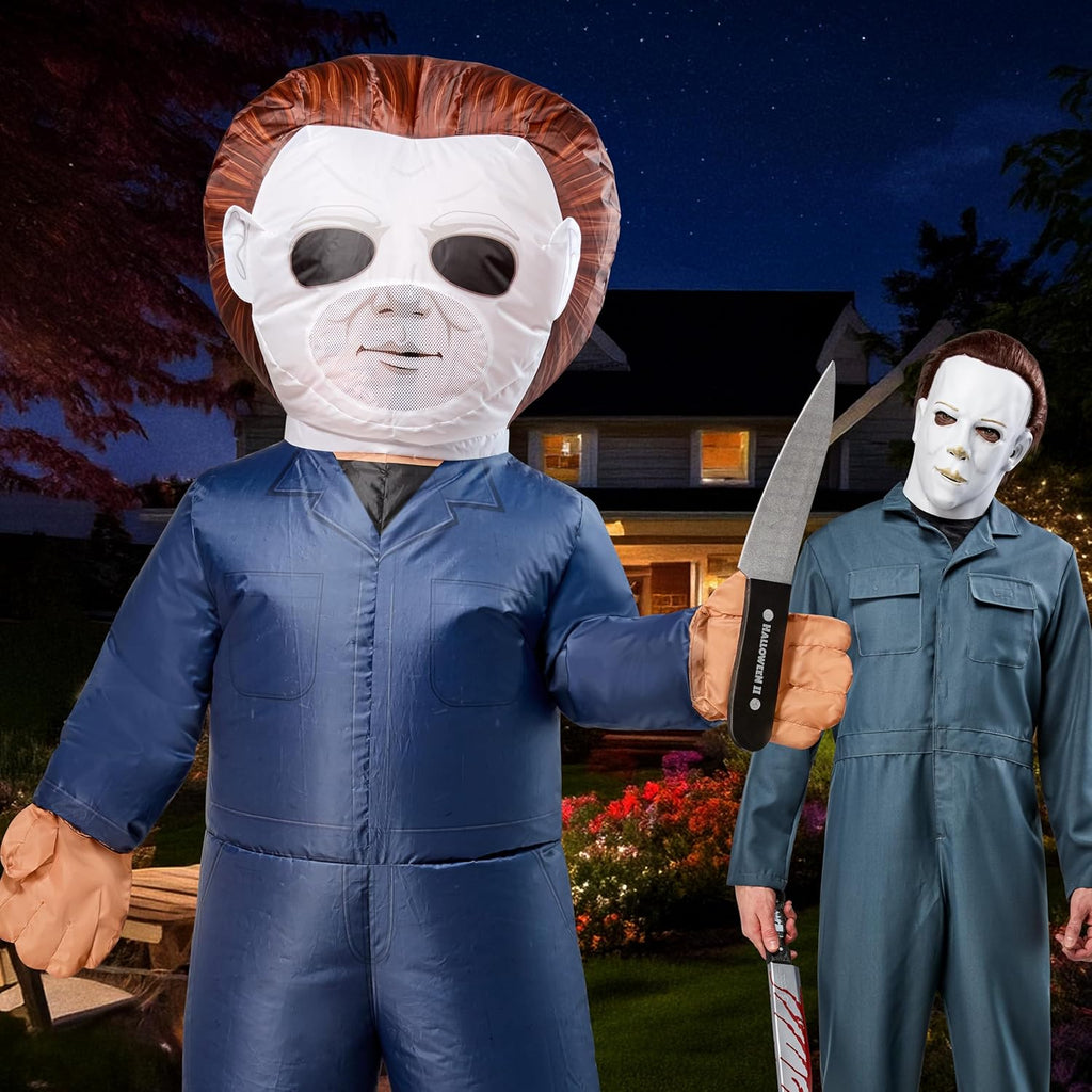 Halloween: Michael Myers Inflatable Costume for Kids by HalloweenStore.com