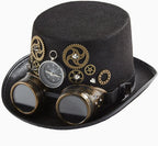 Heavy Metal Gear Compass Magic Hat Party Decor Goggles Hat by My Store