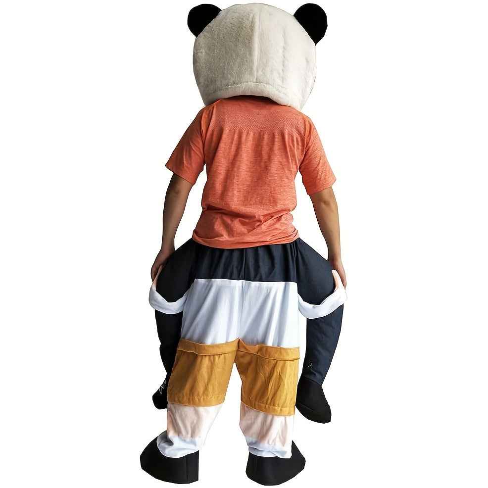 Halloween Carry Ride On Me Shoulder Adult Christmas Mascot Costume Ride On Costume