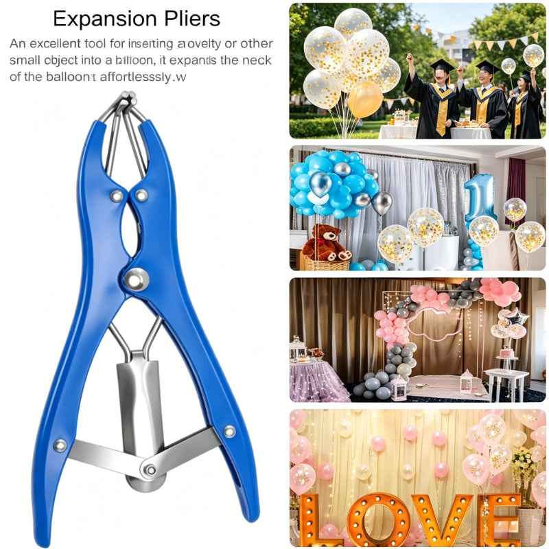 Balloon Expander Pliers Balloon Stuffing Tool Blue Balloon Stretcher Sequin Filling Pliers for Filling Balloon Sequins Petals Home Party Activities (Easy Style) 30pcs Castration Bands And Goat Banding Kit