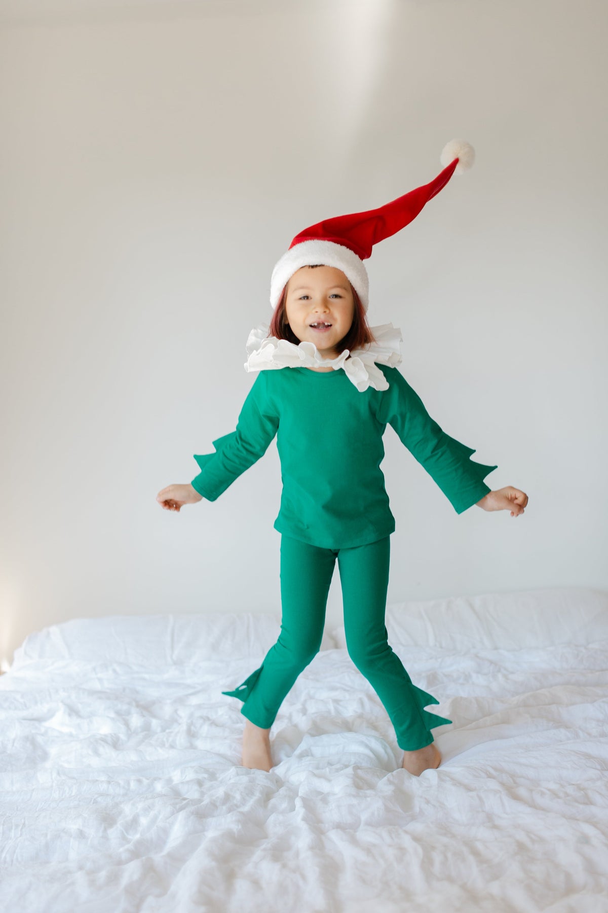 Green Holiday Elf Costume by Band of the Wild